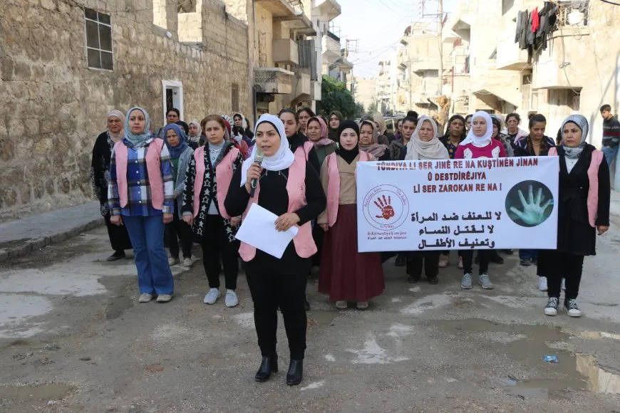 منظمة سارا ومجلس المرأة في (PYD) يكشفان برنامج فعاليات 25 تشرين الثاني
