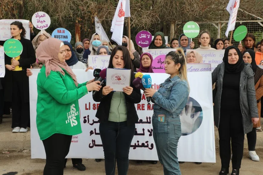 منظمة سارا ومجلس المرأة في (PYD) يكشفان برنامج فعاليات 25 تشرين الثاني