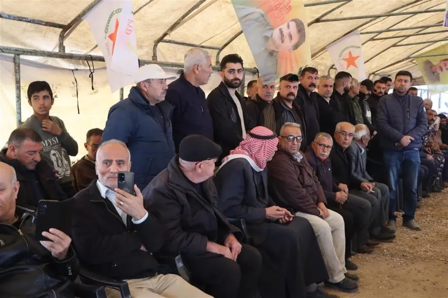"التمسك بإرث الشهداء والنضال" رسالة مكونات قامشلو خلال مراسم عزاء شهيد