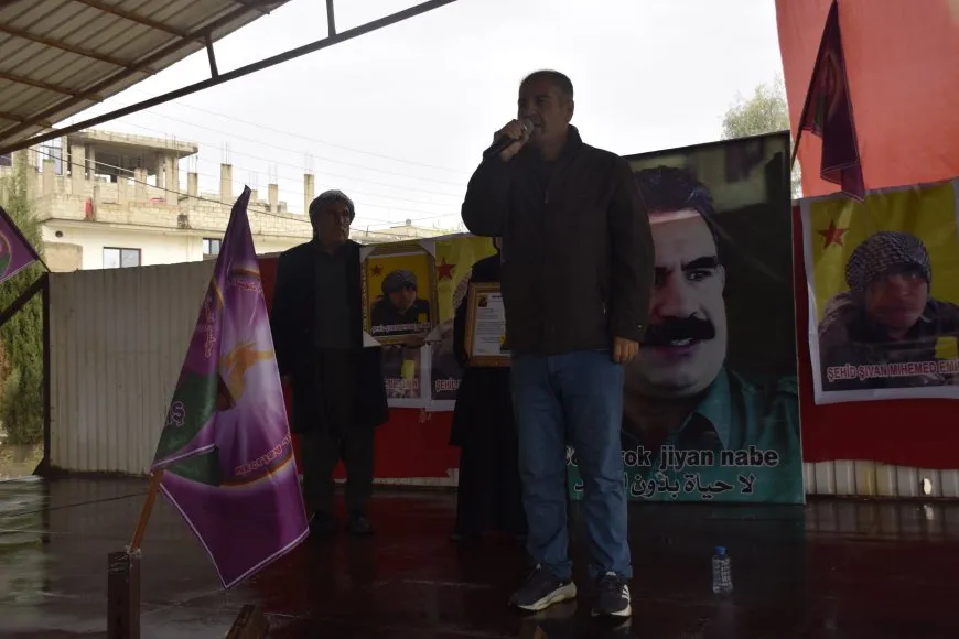 تشييع جثمان مقاتل وحدات حماية الشعب شفان محمد أمين