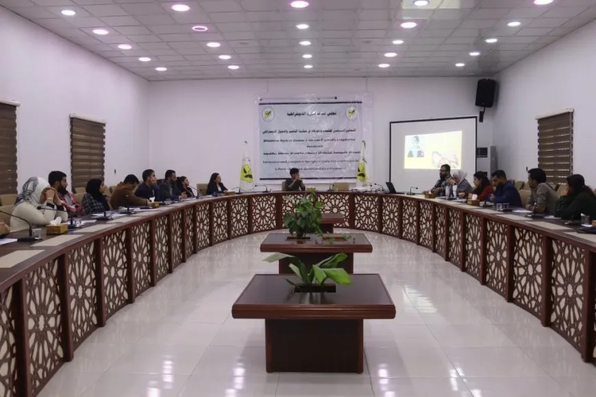 ندوة حوارية لمجلس شباب سوريا الديمقراطية في إطار التمكين السياسي للشباب