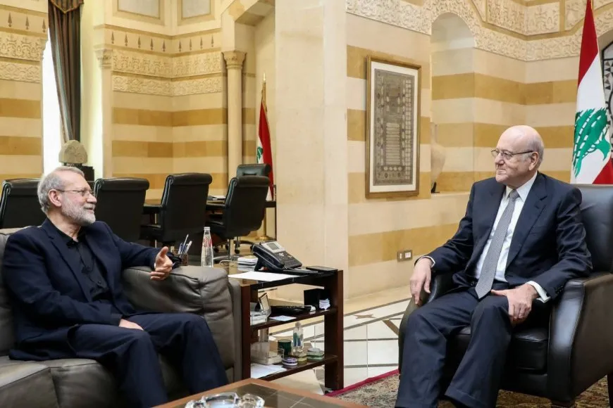ميقاتي للاريجاني: ندعو لعدم اتخاذ مواقف تولد حساسيات لدى أي فريق لبناني