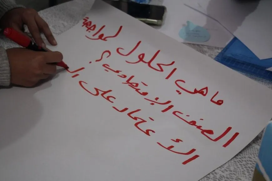 الرجال في مقاطعة دير الزور يخرجون بمسيرة داعمة للمرأة ومناهضة العنف محور سلسلة فعاليات