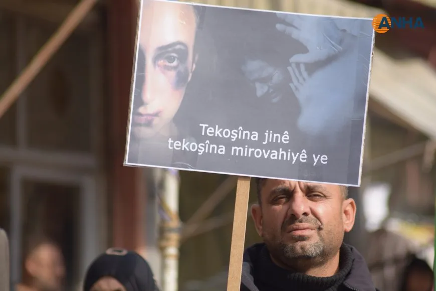 مسيرة مناهضة للعنف ضدّ المرأة في قامشلو