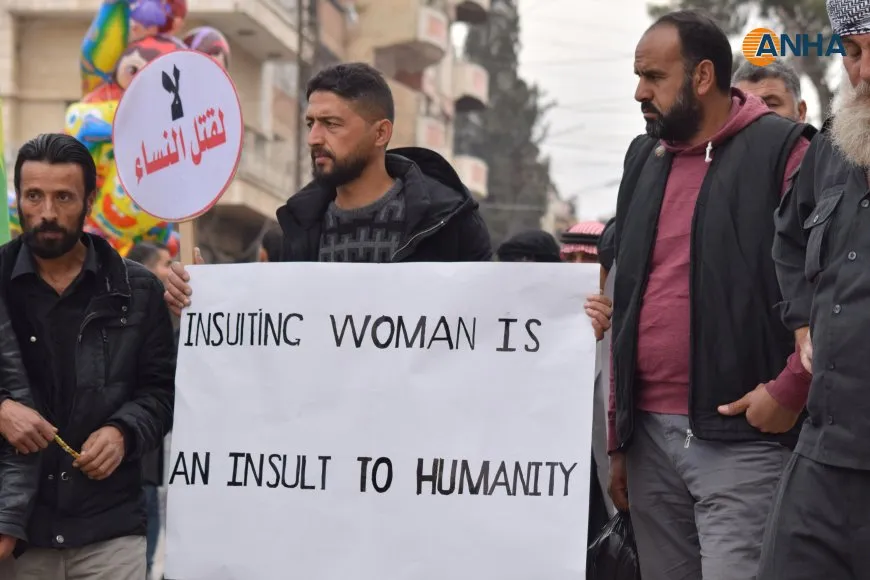 مسيرة مناهضة للعنف ضدّ المرأة في قامشلو