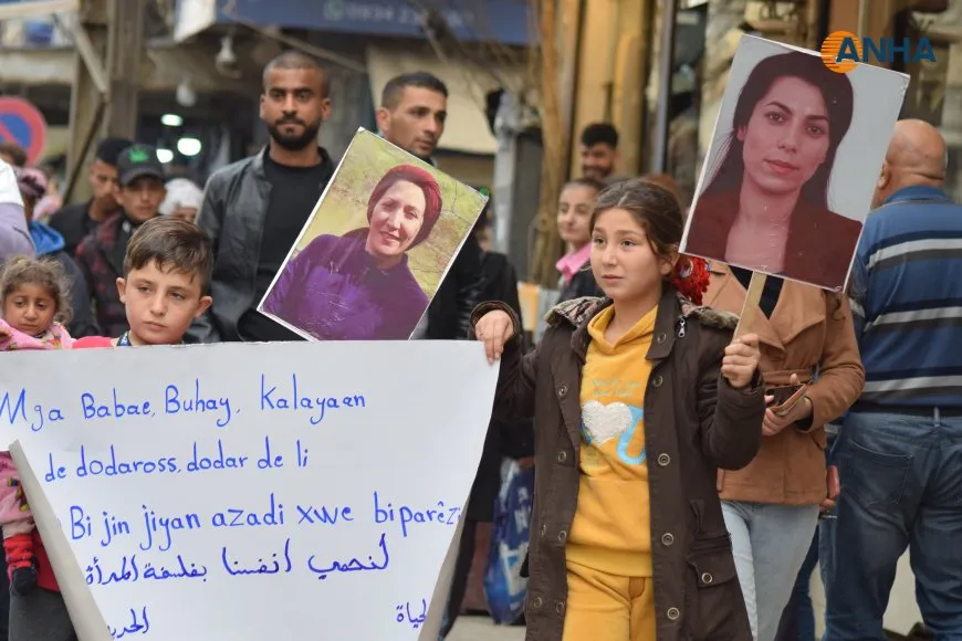 مسيرة مناهضة للعنف ضدّ المرأة في قامشلو