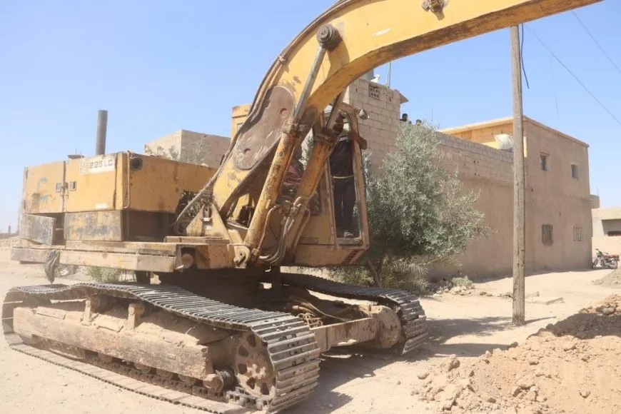 اتحاد البلديات في مقاطعة دير الزور ينهي مشاريعه الخدمية في ريف المقاطعة الشرقي