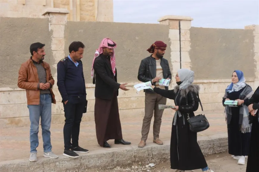 محاضرات وتوزيع منشورات بمناسبة اليوم العالمي لمناهضة العنف ضد المرأة