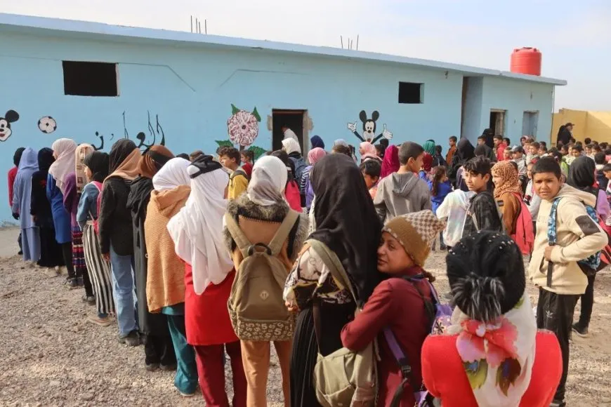 مدرسة جديدة تدخل الخدمة في بلدة الباغوز