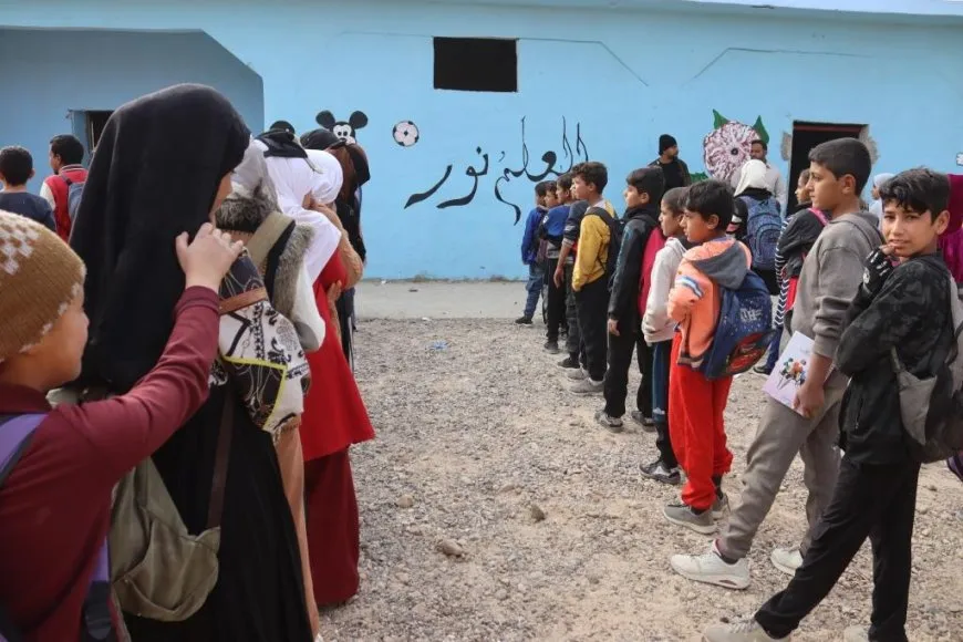 مدرسة جديدة تدخل الخدمة في بلدة الباغوز
