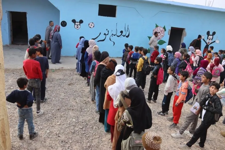 مدرسة جديدة تدخل الخدمة في بلدة الباغوز