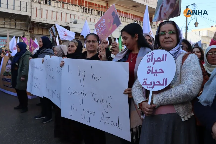 مسيرات 25 تشرين الثاني تؤكد "النضال خيار لا عودة منه حتى تحقيق الحرية لجميع النساء"