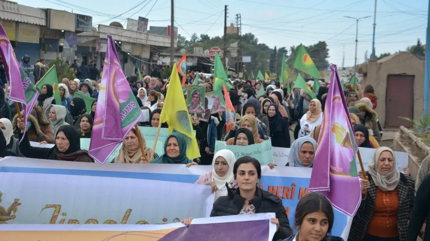مسيرات 25 تشرين الثاني تؤكد "النضال خيار لا عودة منه حتى تحقيق الحرية لجميع النساء"