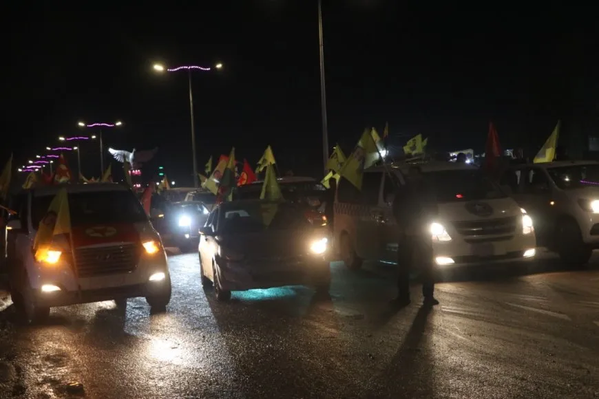 احتفالات في الحسكة وعامودا بالذكرى الـ 46 لتأسيس حزب العمال الكردستاني