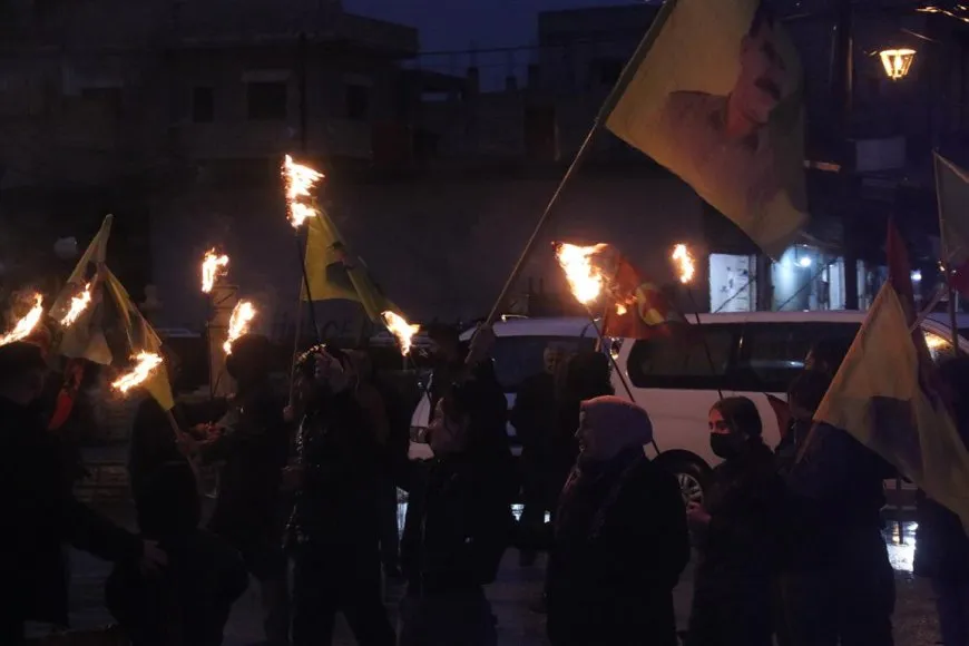 احتفالات في الحسكة وعامودا بالذكرى الـ 46 لتأسيس حزب العمال الكردستاني