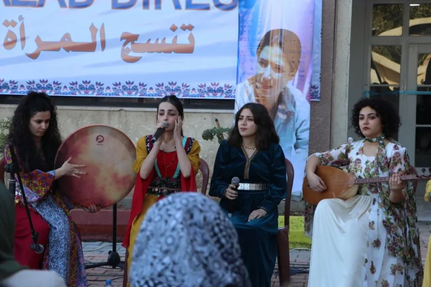 بشعار "تنسج المرأة الحرية"... الهلال الذهبي يفتتح المعهد العالي للفنون بالحسكة