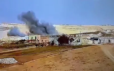 الاحتلال التركي يقصف قرى الريف الشمالي لمقاطعة منبج