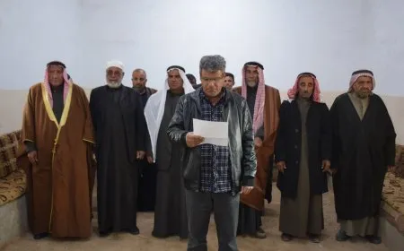 وجهاء قبيلة الطي في تربه سبيه: ندعم قسد ونطالب بوقف جرائم الاحتلال التركي