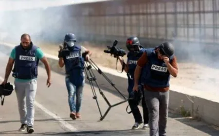 مقتل 54 صحفياً حول العالم خلال عام 2024
