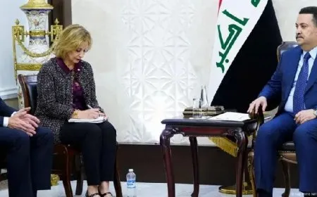 فحوى اجتماع وزير الخارجية الأمريكي ورئيس وزراء العراق