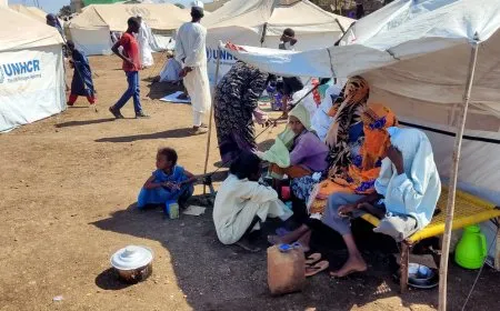 ثلثا نازحي السودان يعانون من نقص في الغذاء وعلى شفا الانهيار