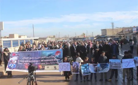 وحدة شعبية ودعم لقوات سوريا الديمقراطية في مواجهة الاحتلال التركي