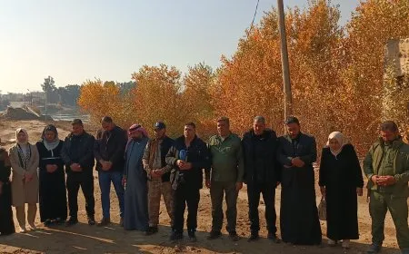 إطلاق مشروع تأهيل الجسر العسكري في مقاطعة دير الزور