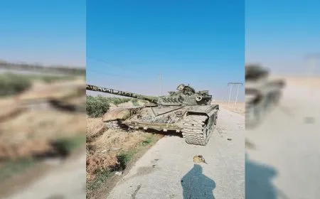 مقاتلو مجلس منبج العسكري يدمرون مدرعة نوع BMB وعربتين محملتين بالأسلحة