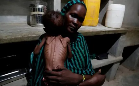 اتساع نطاق المجاعة في السودان 