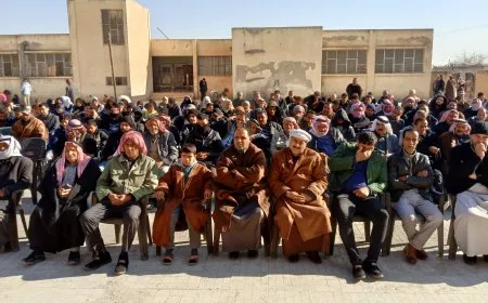 تسليط الضوء على التطورات في سوريا عبر اجتماعات جماهيرية في مقاطعة الجزيرة