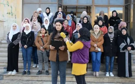 مكتب المرأة في بلدية الشعب بالرقة يحثّ على الوحدة الوطنية 