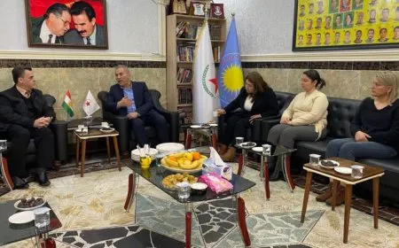 الحزب الوطني الكردستاني في باشور كردستان يعرب عن دعمه لشعوب إقليم شمال وشرق سوريا