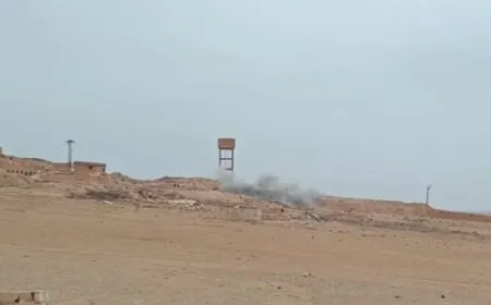الاحتلال التركي يستهدف مضخة مياه شرب شرق عين عيسى 