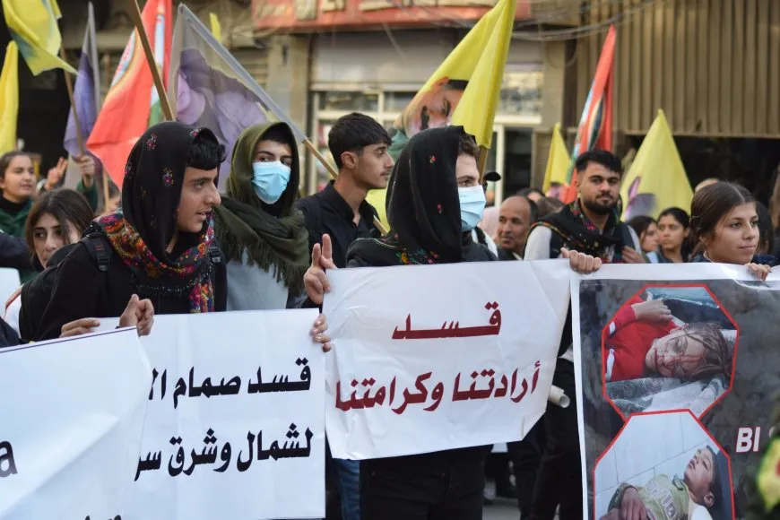 أهالي مقاطعة الجزيرة ينتفضون ضد هجمات الاحتلال التركي ومرتزقته