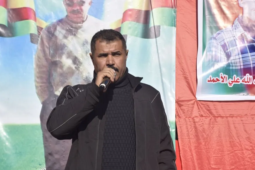 تقديم واجب العزاء لذوي الشهيدين أنس محمد وعبد الله الأحمد