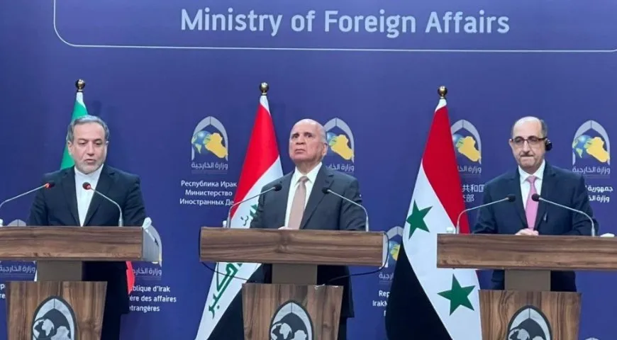 فحوى اجتماع سوريا والعراق وإيران في بغداد