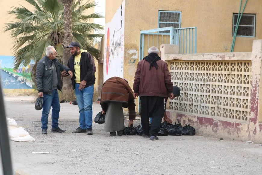استمرار جمع الدعم للمهجّرين قسراً في مقاطعتي الطبقة والجزيرة