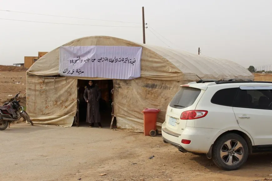مجلس مدينة تل براك يستقبل عائلات جديدة مهجّرة قسراً من عفرين والشهباء
