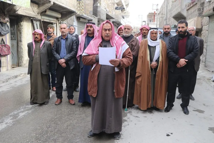 أئمة وخطباء المساجد ووجهاء حلب يؤكدون على التكاتف والوحدة لبناء سوريا جديدة