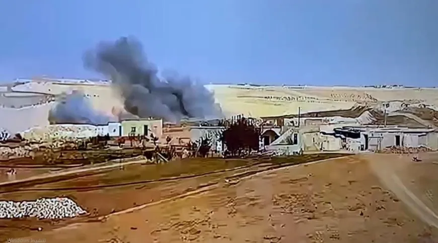 الاحتلال التركي يقصف قرى الريف الشمالي لمقاطعة منبج