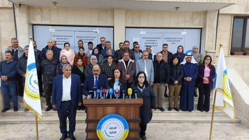 الإدارة الذاتية تجدد التزامها ببناء سوريا الديمقراطية واستعدادها للحوار مع جميع الأطراف