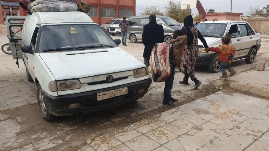  استقبال 70 عائلة جديدة مهجّرة من مقاطعة عفرين والشهباء في مدينة جل آغا