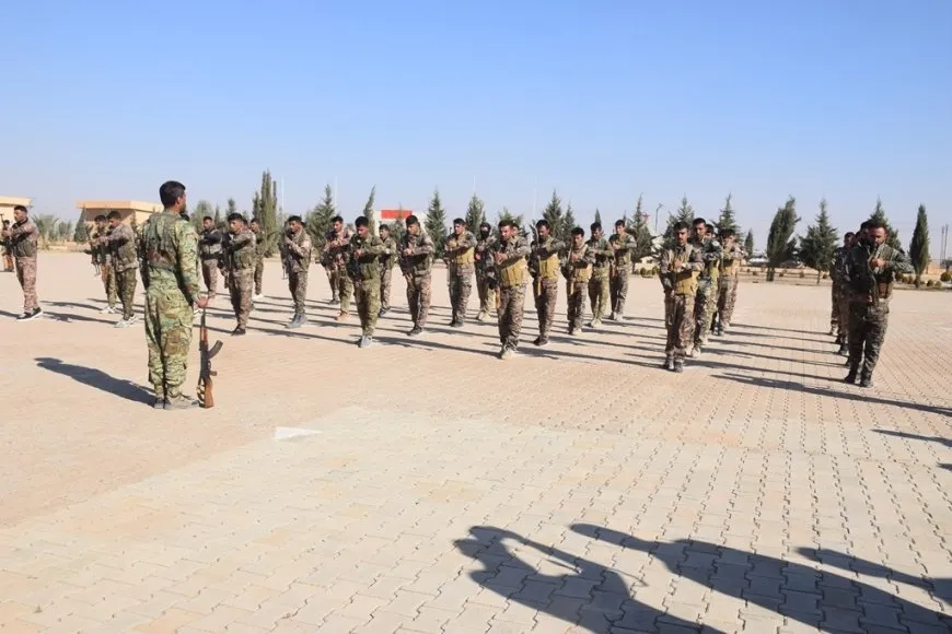 تشييع مهيب لأربعة شهداء من قوات الحماية الذاتية في الشدادي
