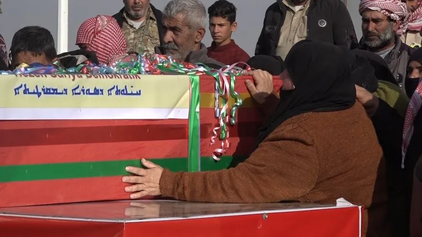 تشييع جثماني الشهيدين يوسف ومحمد في الطبقة