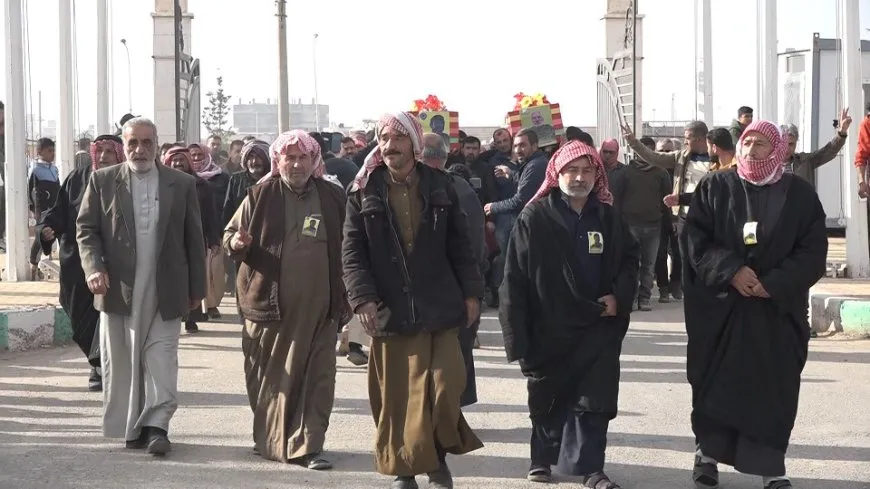 تشييع جثماني الشهيدين يوسف ومحمد في الطبقة