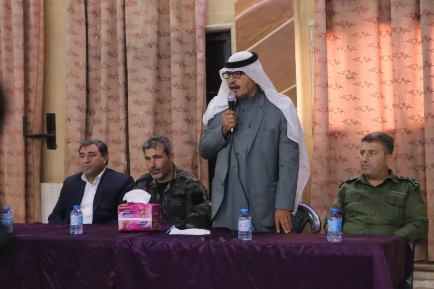 عشائر ومكونات الحسكة تشدد على دعم قسد ومحاربة الفتنة