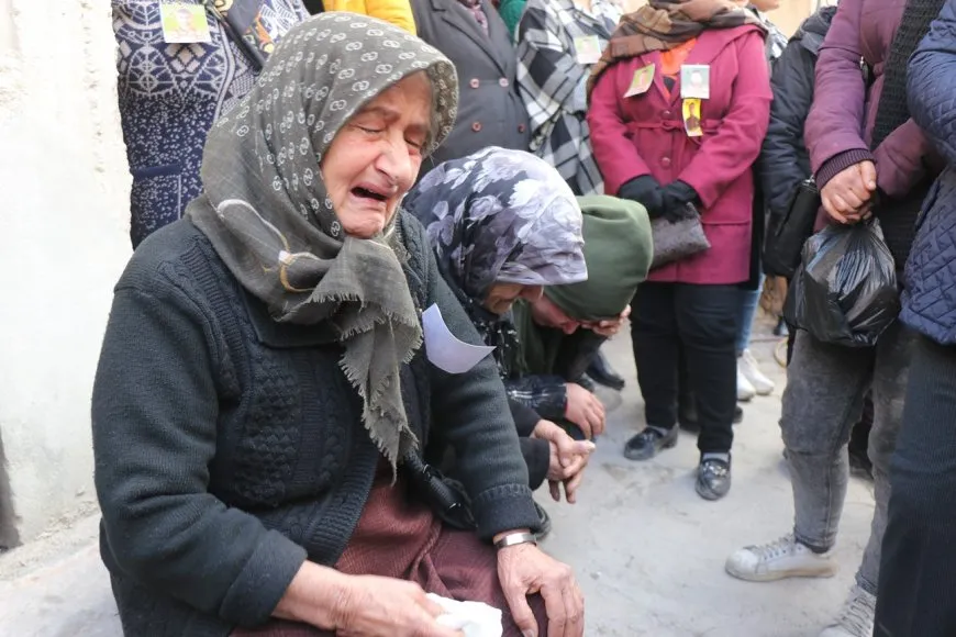 مراسم توديع 10 شهداء في حلب 