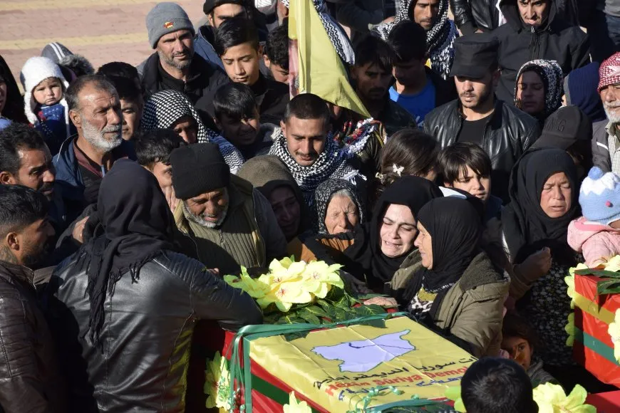 تشييع جثامين 3 مقاتلين من قسد إلى مثواهم الأخير
