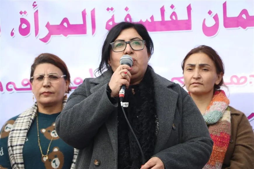مسيرة نسائية حاشدة في الحسكة دعماً لـ YPJ وتأكيداً على دور السوريات في صنع القرار