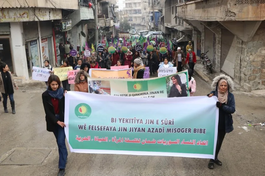مقاومات يُحيين نضال YPJ ويدعون إلى صون ثورة المرأة